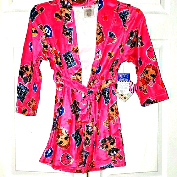 NWT LOL Surprise! lightweight fleece Robe - Picture 3 of 6